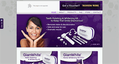 Desktop Screenshot of glamwhite.co.uk